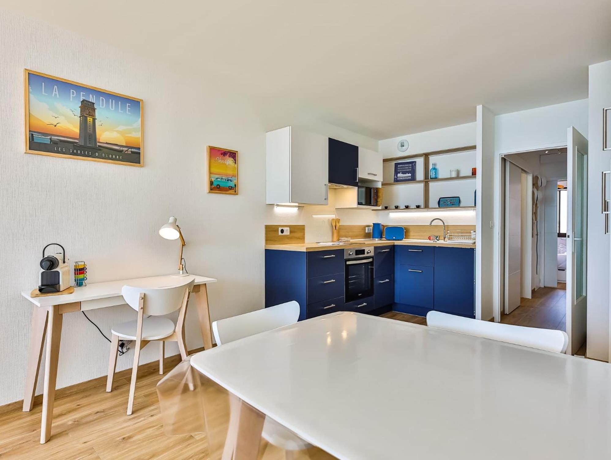 Appartement Au Pied De La Plage, Vue Imprenable Sur La Mer Les Sables-dʼOlonne Exteriér fotografie